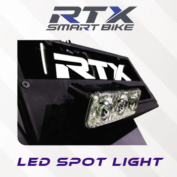 RTX License Plate & LED Spot Light