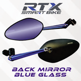 RTX Back Mirror Blue Glasses